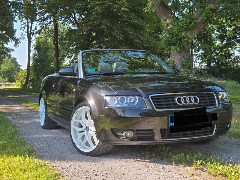 Schwarz Gebraucht 2002 Audi A4 Cabriolet Design Cabrio | 4.000 € (Guter Preis) - Bild 1/4