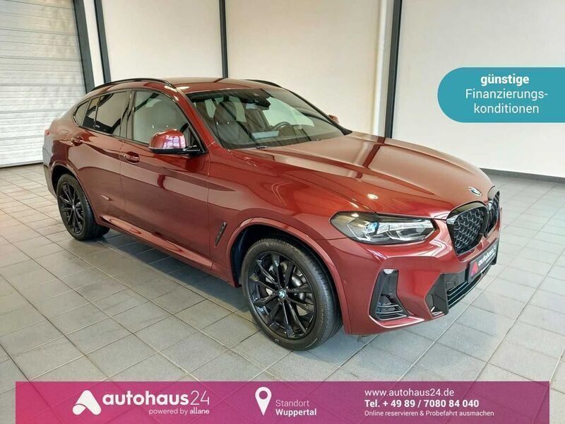 Rot Gebraucht 2022 BMW X4 M Sport SUV | 42.490 € (Fairer Preis) - Bild 1/4
