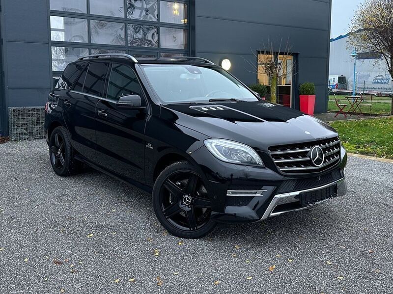 Gebraucht Mercedes ML500 AMG 408 PS (300 kW) 2013 Obsidianschwarz  metalliclack SUV