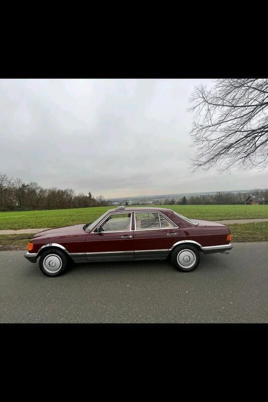 Rot Gebraucht 1980 Mercedes 380 SE Limousine | 13.000 € - Bild 1/4