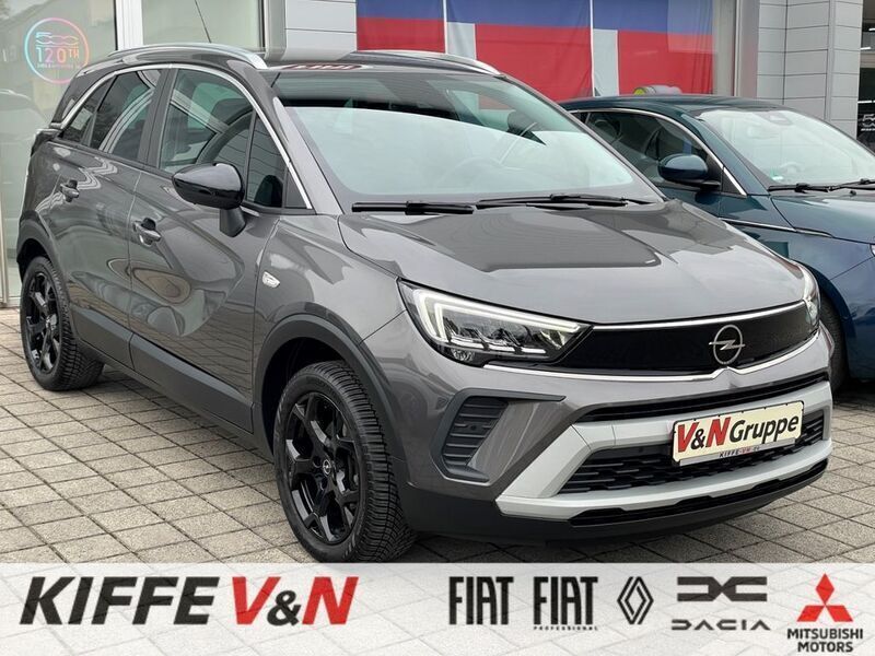 Lackierung platiniumgrau/metall (metallic) Gebraucht 2023 Opel Crossland Elegance SUV | 16.870 € (Guter Preis) - Bild 1/4