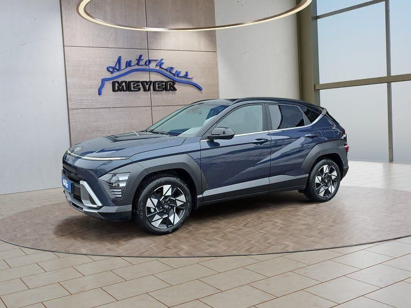 Gebraucht Hyundai Kona Prime 139 PS (102 kW) 2024 Denim blue / schwarz SUV