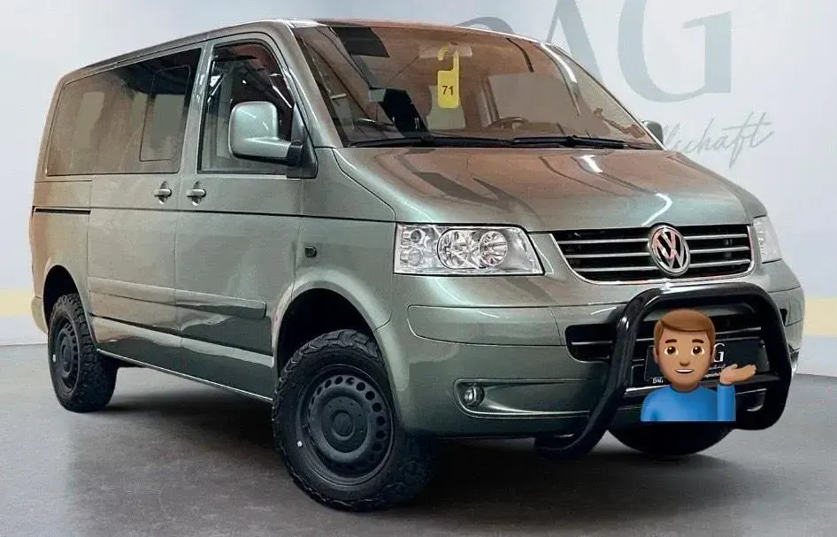 Gebraucht VW Multivan 174 PS (127 kW) 2004 Grün Van / Kleinbus