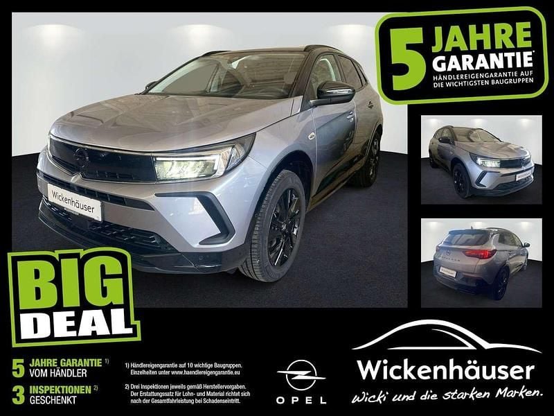 Kontrast grau/quarz silber (metallic) Gebraucht 2022 Opel Grandland X GS Line SUV | 18.490 € (Fairer Preis) - Bild 1/4