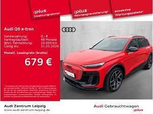 Gebraucht Audi Q6 e-tron S-Line 284 kW (387 PS) 2025 Rot (soneirarot metallic) SUV