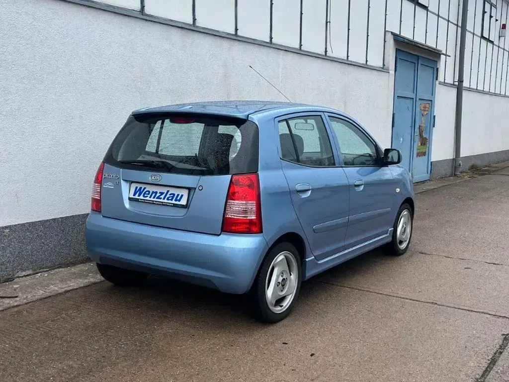 Gebraucht Kia Picanto EX 65 PS (47 kW) 2005 Blau Kleinwagen