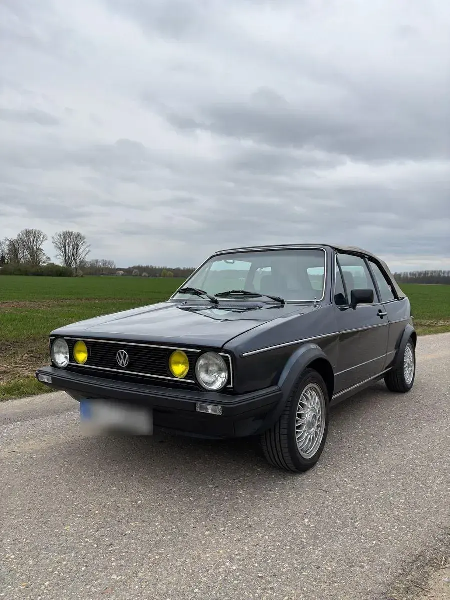 Gebraucht VW Golf Cabriolet 75 PS (55 kW) 1987 Blau Cabrio
