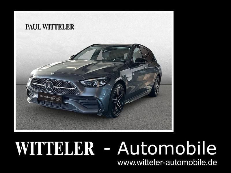 Gebraucht Mercedes C300e AMG line 204 PS (150 kW) 2022 Lack selenitgrau Kombi