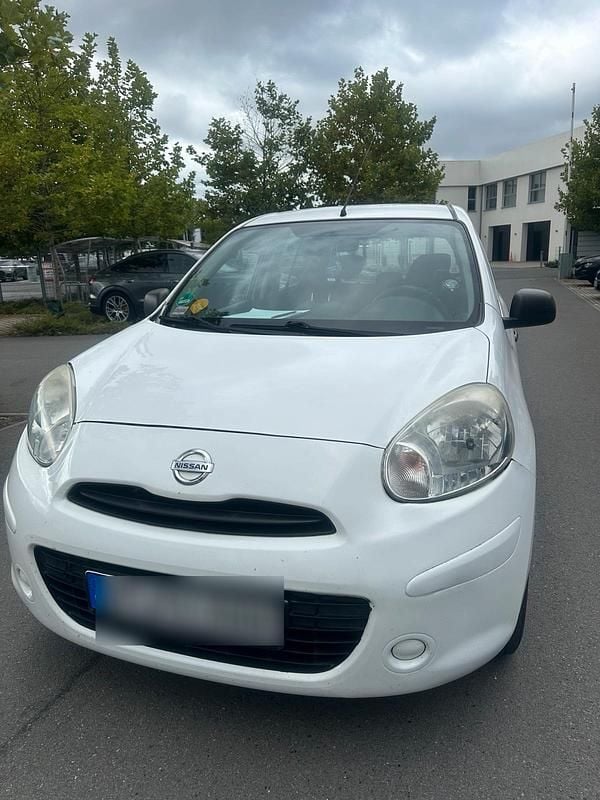 Weiß Gebraucht 2013 Nissan Micra Kleinwagen | 3.700 € (Guter Preis) - Bild 1/4