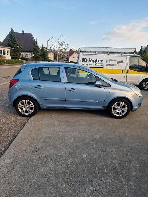 Gebraucht Opel Corsa 80 PS (58 kW) 2007 Blau Kleinwagen