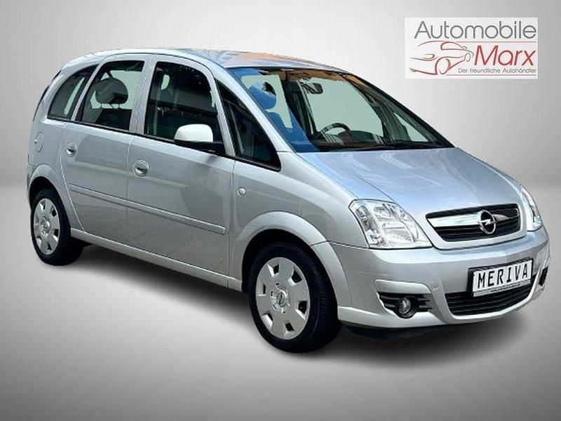 Silber Gebraucht 2008 Opel Meriva Van / Kleinbus | 4.799 € (Teuer) - Bild 1/4