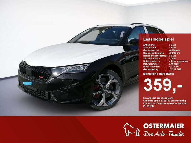 Blackmagic perleffekt Neu 2025 Skoda Octavia RS Kombi | 40.980 € (Guter Preis) - Bild 1/4