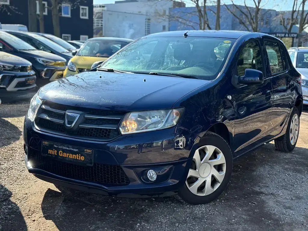 Gebraucht Dacia Sandero 72 PS (52 kW) 2014 Blau Limousine