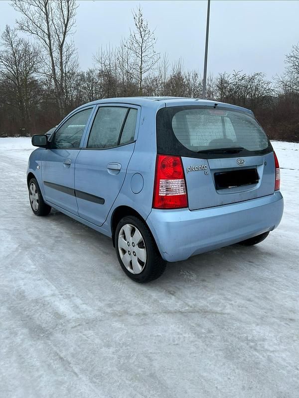 Gebraucht Kia Picanto LX 65 PS (47 kW) 2005 Silber Kleinwagen