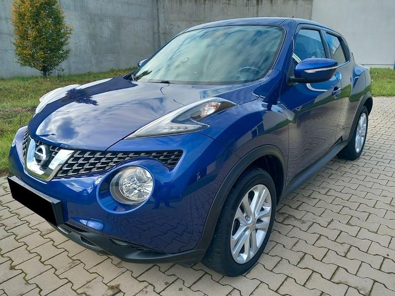 Blau Gebraucht 2015 Nissan Juke Acenta SUV | 7.900 € (Fairer Preis) - Bild 1/4