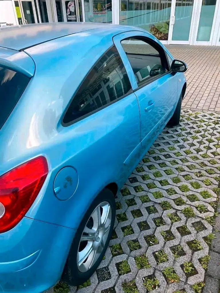 Gebraucht Opel Corsa 60 PS (44 kW) 2007 Blau Kleinwagen