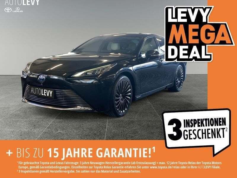 Precious schwarz Gebraucht 2021 Toyota Mirai Advance Limousine | 22.890 € (Fairer Preis) - Bild 1/4