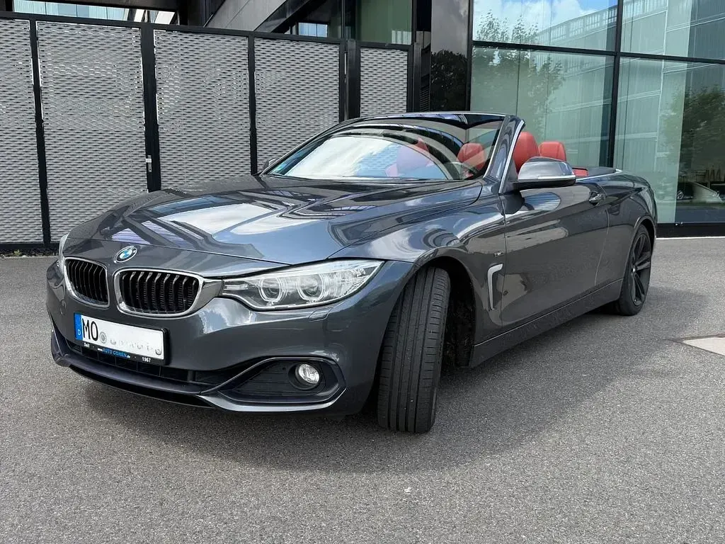 Gebraucht BMW 430 Cabriolet Sport Line 258 PS (189 kW) 2015 Grau Cabrio
