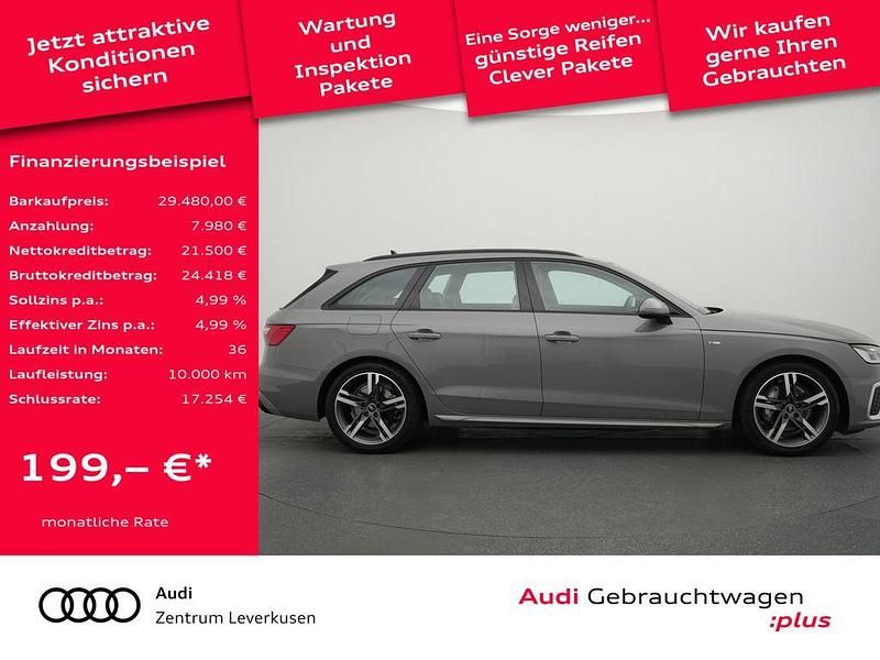 Gebraucht Audi A4 S-Line 204 PS (150 kW) 2022 Quantumgrau Kombi