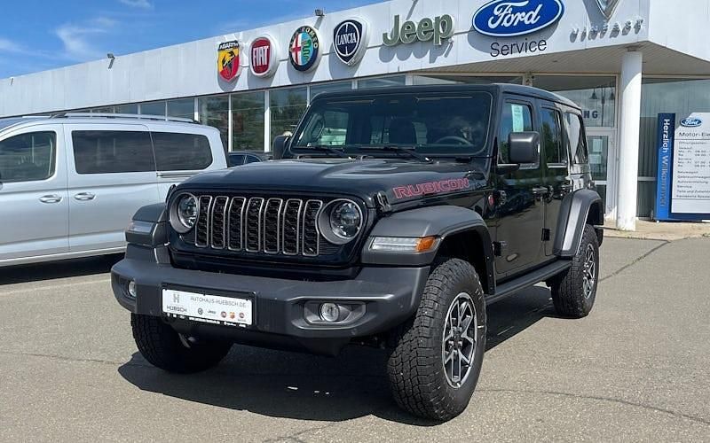 Schwarz Neu 2025 Jeep Wrangler Rubicon SUV | 72.590 € (Teuer) - Bild 1/4