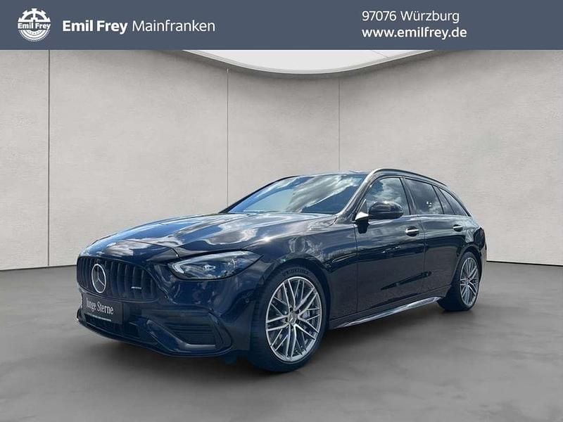 Schwarz Gebraucht 2023 Mercedes C43 AMG AMG Kombi | 51.250 € (Superpreis) - Bild 1/4