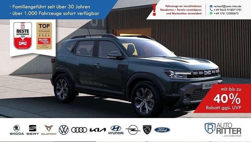 Zedergrün/grün Neu 2025 Dacia Duster Expression SUV | 23.990 € (Guter Preis) - Bild 1/4