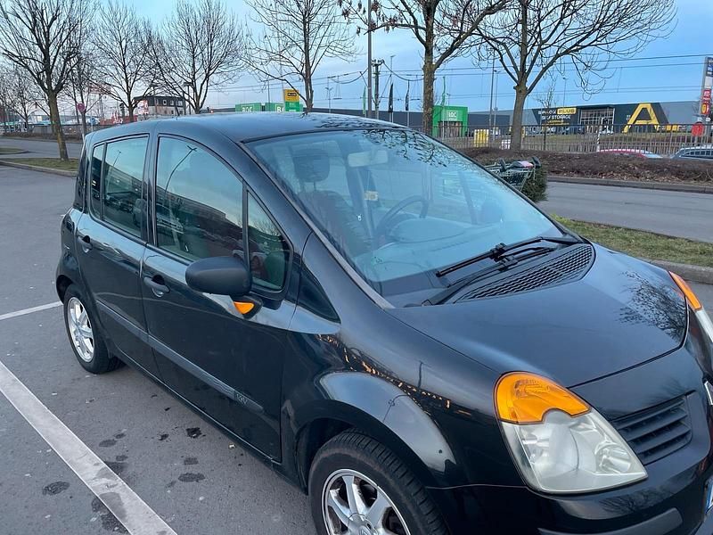 Gebraucht Renault Modus 75 PS (55 kW) 2006 Schwarz Van / Kleinbus