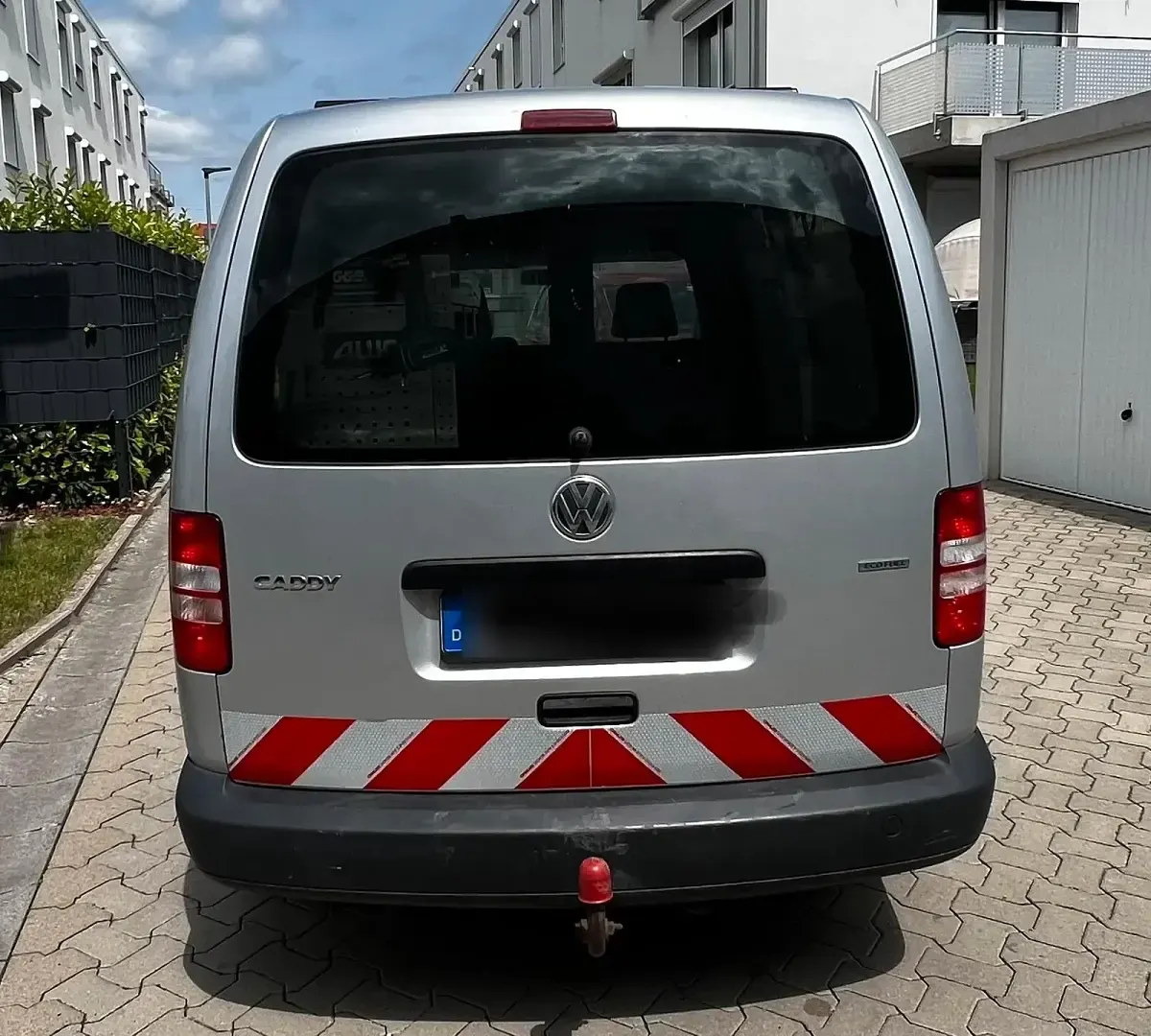 Gebraucht VW Caddy Maxi 80 PS (58 kW) 2012 Silber Van / Kleinbus