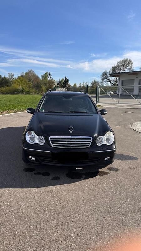 Schwarz Gebraucht 2006 Mercedes C200 Sport Kombi | 3.299 € (Guter Preis) - Bild 1/4