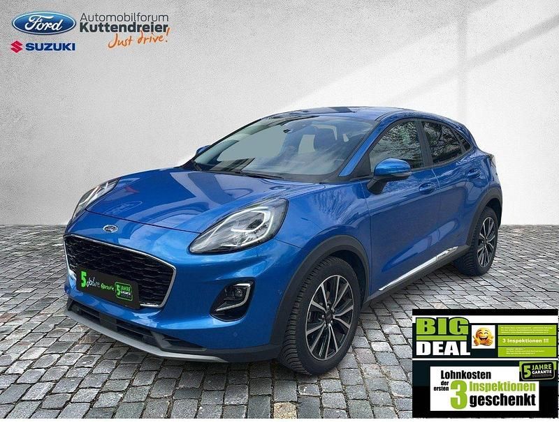 Gebraucht Ford Puma Titanium X 125 PS (91 kW) 2021 Dynamicblau metallic SUV