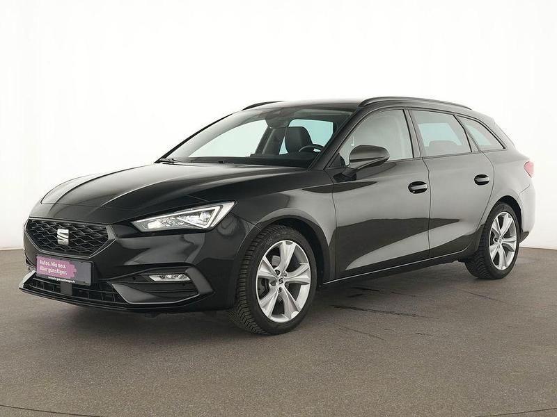 Gebraucht Seat Leon FR 150 PS (110 kW) 2022 Mitternachtsschwarz Kombi