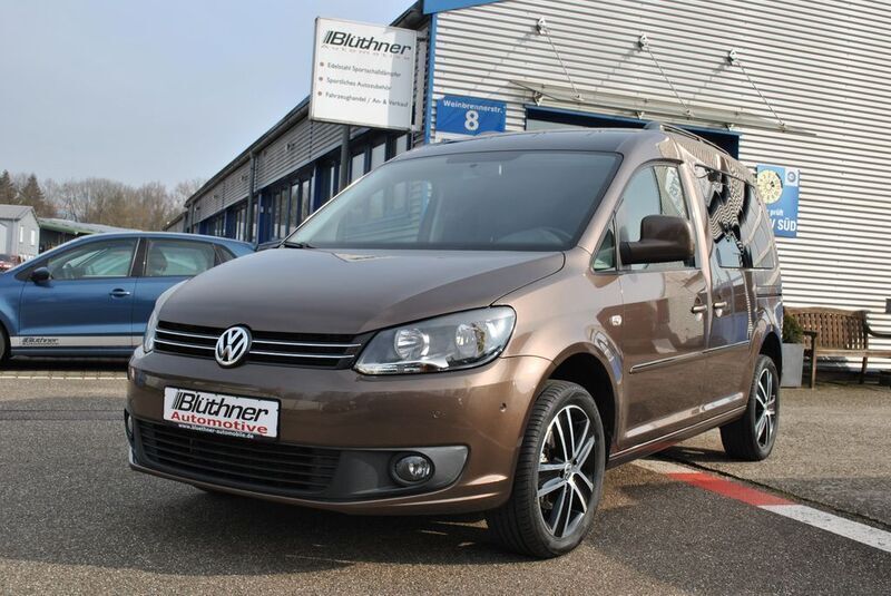 Braun Gebraucht 2014 VW Caddy Edition Van / Kleinbus | 10.990 € - Bild 1/4
