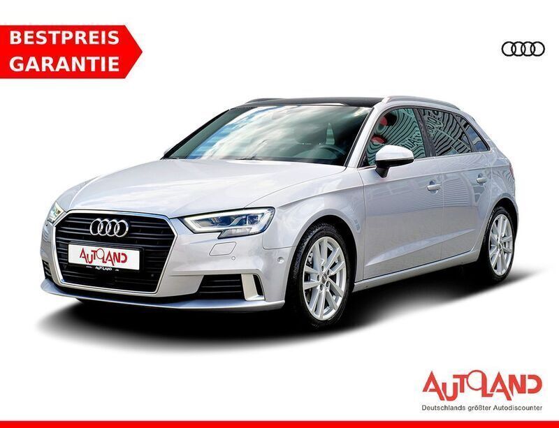 Silber Gebraucht 2017 Audi A3 Sportback Sport Limousine | 21.950 € (Etwas zu teuer) - Bild 1/4