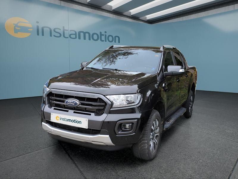 Schwarz Gebraucht 2021 Ford Ranger Wildtrack Abholung | 32.649 € (Fairer Preis) - Bild 1/4