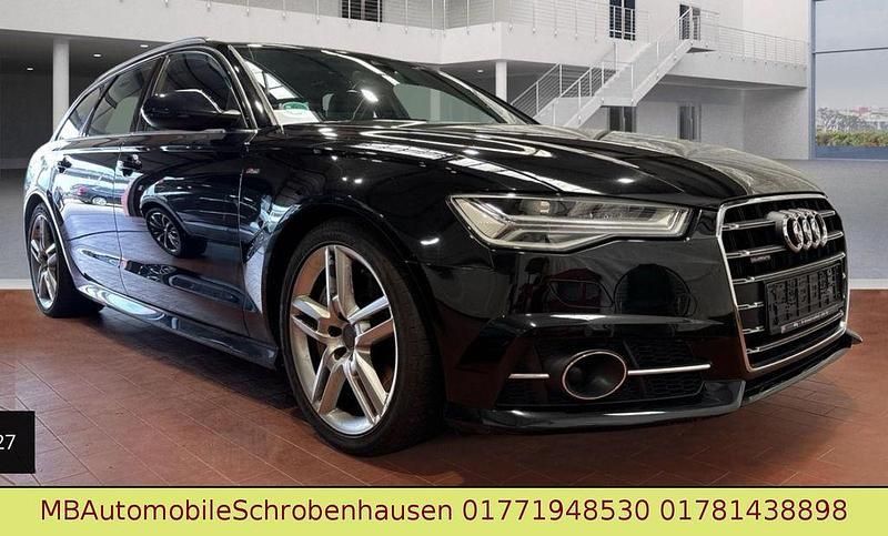 Mythosschwarz Gebraucht 2016 Audi A6 S-Line Kombi | 24.999 € (Fairer Preis) - Bild 1/4