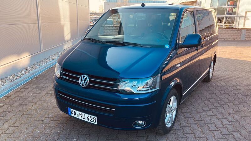 Blau Gebraucht 2005 VW T5 Highline Van | 15.550 € (Superpreis) - Bild 1/4