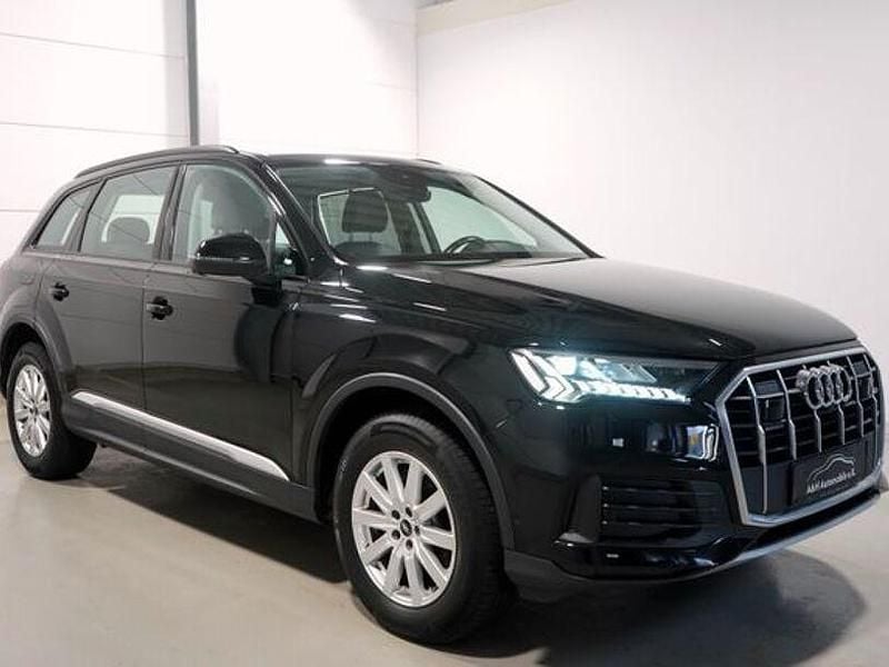 Mythosschwarz Gebraucht 2021 Audi Q7 Ambiente SUV | 43.980 € (Superpreis) - Bild 1/4