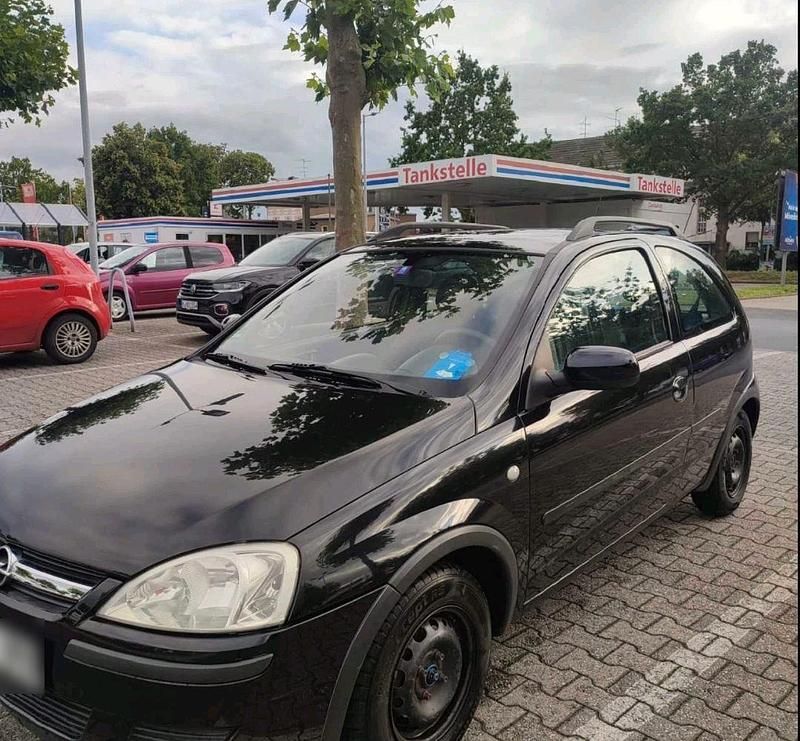 Gebraucht Opel Corsa 2004 Schwarz Kleinwagen