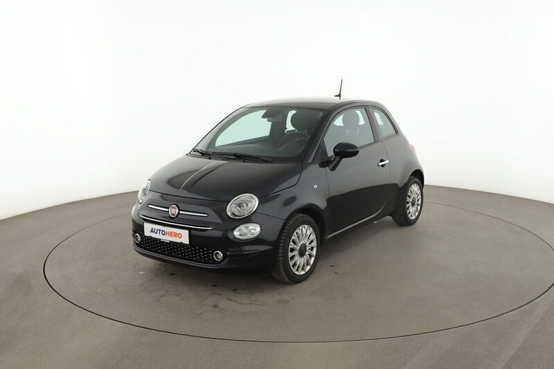 Schwarz Gebraucht 2020 Fiat 500 Lounge Limousine | 8.870 € (Fairer Preis) - Bild 1/4