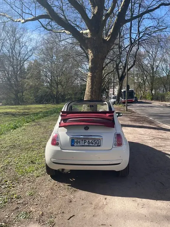 Gebraucht Fiat 500C Pop Star 69 PS (50 kW) 2011 Weiß Cabrio