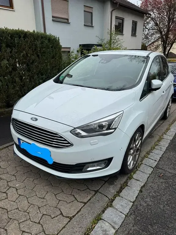 Gebraucht Ford C-MAX Titanium 182 PS (133 kW) 2016 Weiß Van / Kleinbus