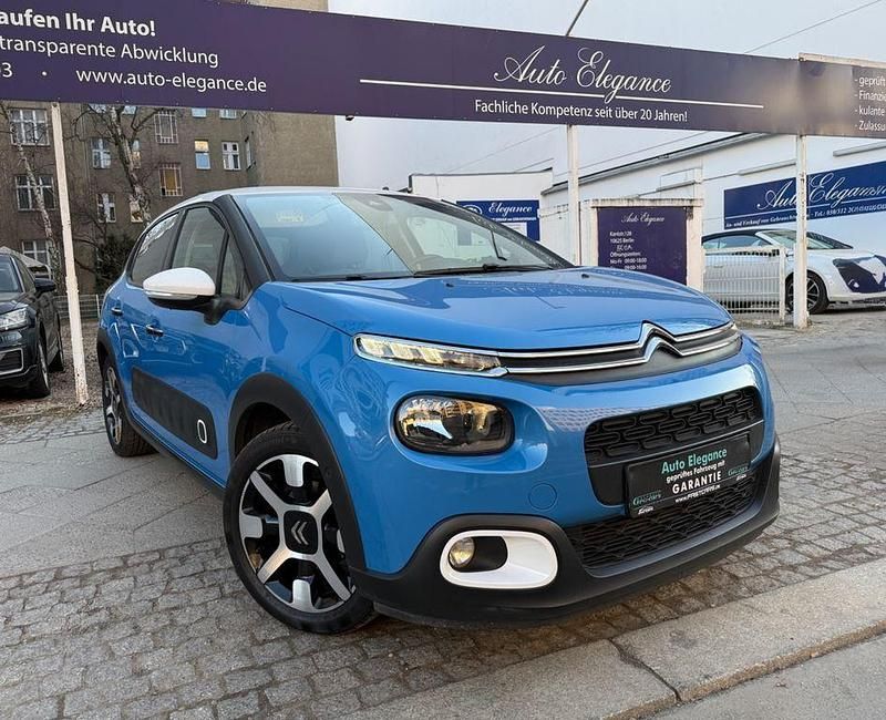 Gebraucht Citroën C3 Shine 110 PS (80 kW) 2018 Blau Kleinwagen