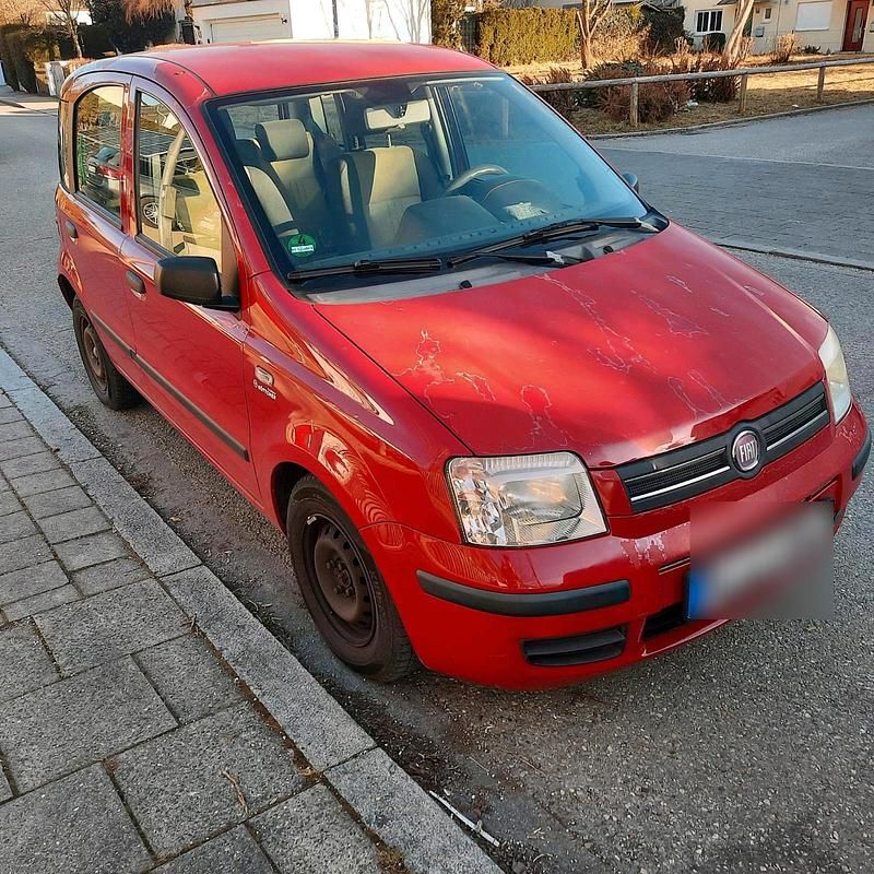 Gebraucht Fiat Panda 2009 Rot Kleinwagen