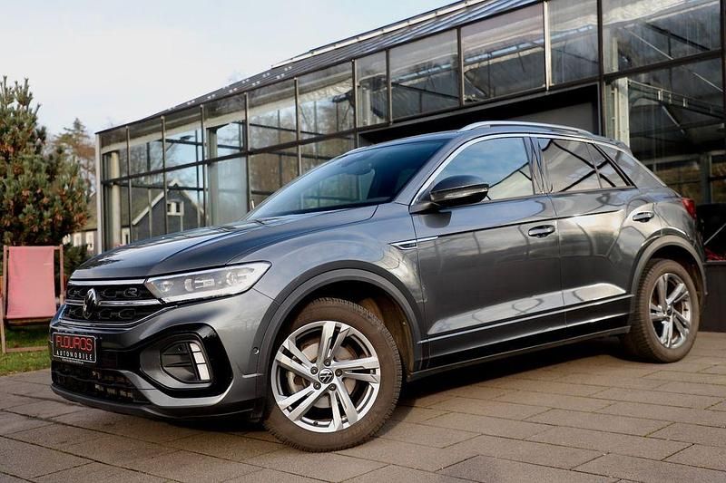 Grau Gebraucht 2022 VW T-Roc R-line SUV | 23.950 € (Fairer Preis) - Bild 1/4