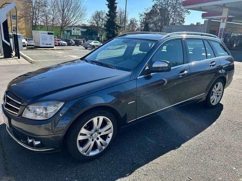 Blau Gebraucht 2007 Mercedes C320 Avantgarde Kombi | 4.250 € (Guter Preis) - Bild 1/4