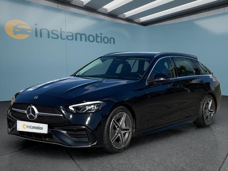 Schwarz Gebraucht 2022 Mercedes C300 Kombi | 30.649 € (Fairer Preis) - Bild 1/4
