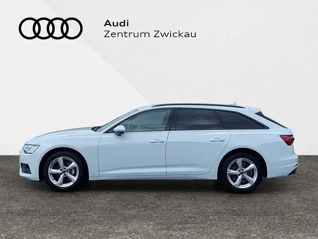 Gebraucht Audi A6 Advanced Plus 204 PS (150 kW) 2023 Gletscherweiß metallic Kombi