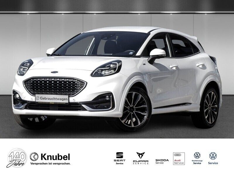 Weiss Gebraucht 2021 Ford Puma ST-Line SUV | 21.600 € (Fairer Preis) - Bild 1/4