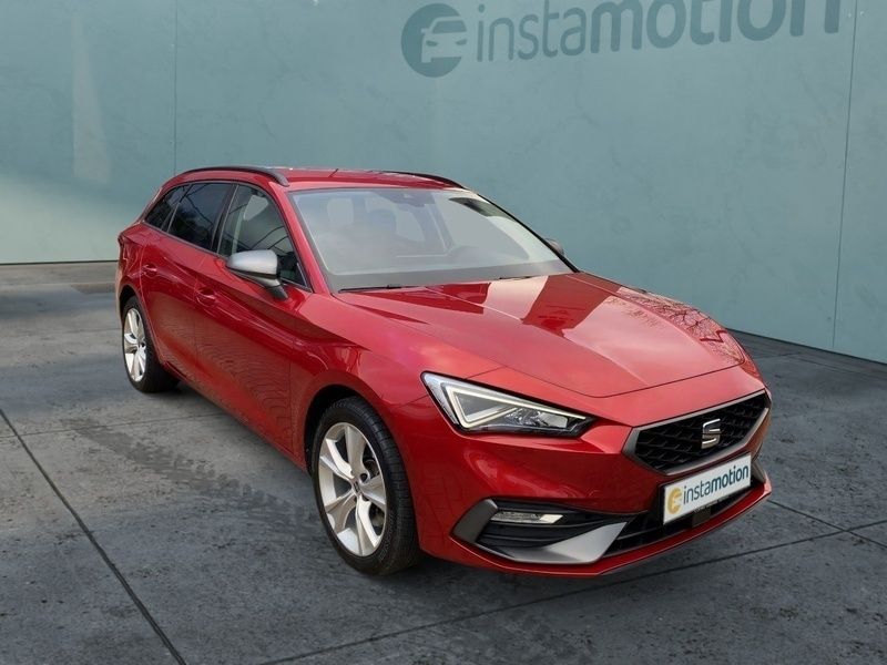 Rot Gebraucht 2021 Seat Leon FR Van / Kleinbus | 21.029 € (Fairer Preis) - Bild 1/4