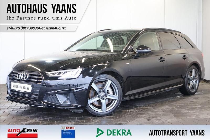 Schwarz Gebraucht 2019 Audi A4 S-Line Limousine | 22.289 € (Superpreis) - Bild 1/4